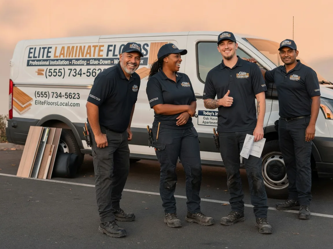 Laminate flooring installation company in Huntington, UT